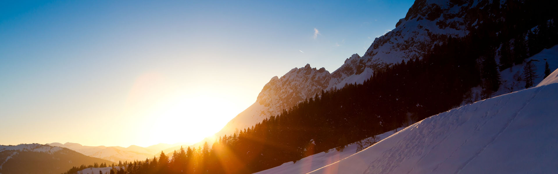 Sonnenuntergang Hochkoenig